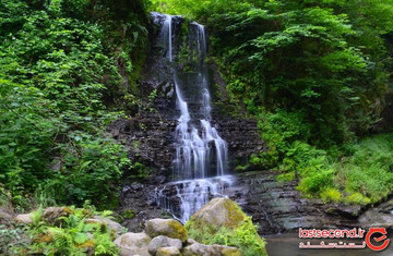 زمرد، آبشار زیبای دوقلوی گیلان
