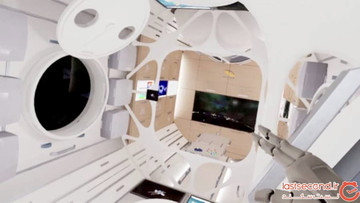 نگاهی به طراحی داخلی اولین هتل فضایی لوکس دنیا