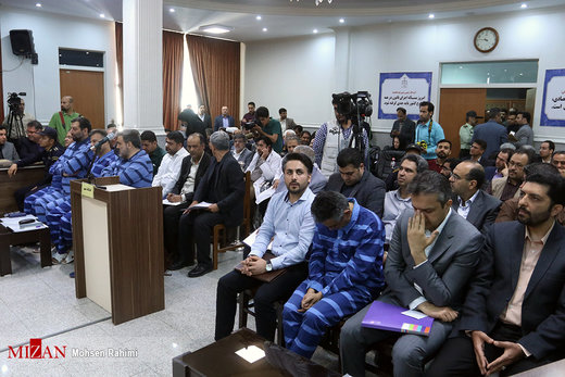 اولین جلسه رسیدگی به اتهامات متهمان پرونده موسوم به شرکت پدیده