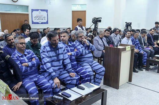اولین جلسه رسیدگی به اتهامات متهمان پرونده موسوم به شرکت پدیده