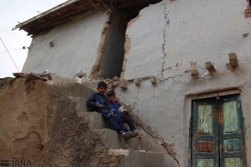 رانش زمین در روستای «قلعه‌‌ قافه‌ بالا» گلستان