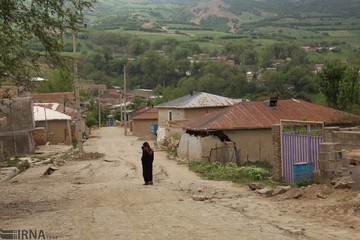 رانش زمین در روستای «قلعه‌‌ قافه‌ بالا» گلستان