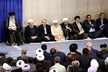 دیدار مسئولان نظام با رهبر معظم انقلاب اسلامی