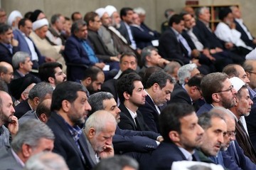 دیدار مسئولان نظام با رهبر معظم انقلاب اسلامی