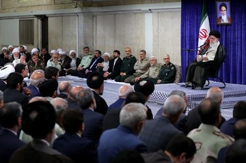 دیدار مسئولان نظام با رهبر معظم انقلاب اسلامی