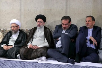دیدار مسئولان نظام با رهبر معظم انقلاب اسلامی
