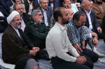دیدار مسئولان نظام با رهبر معظم انقلاب اسلامی