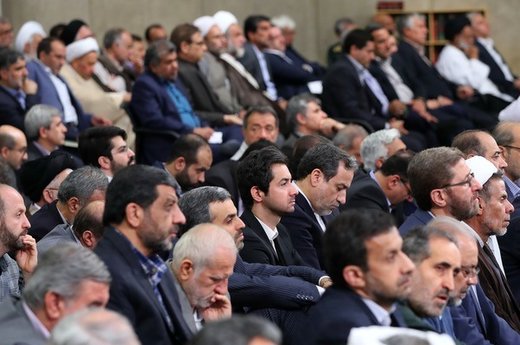 دیدار مسئولان نظام با رهبر معظم انقلاب اسلامی