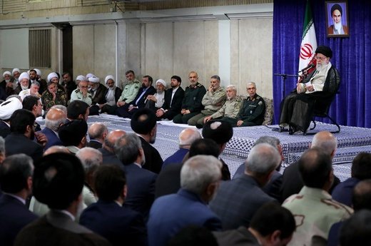 دیدار مسئولان نظام با رهبر معظم انقلاب اسلامی