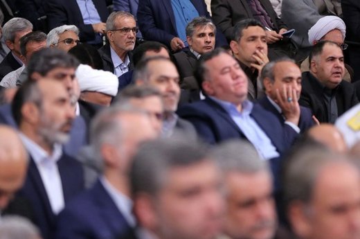 دیدار مسئولان نظام با رهبر معظم انقلاب اسلامی