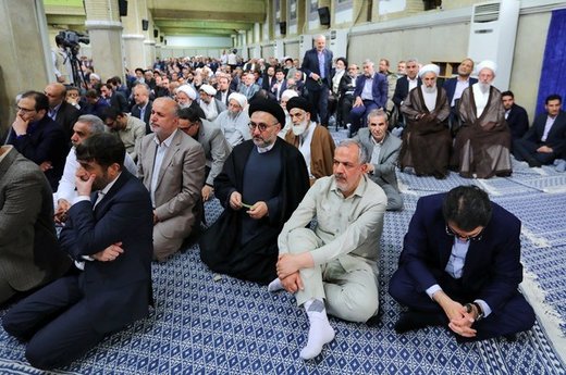 دیدار مسئولان نظام با رهبر معظم انقلاب اسلامی