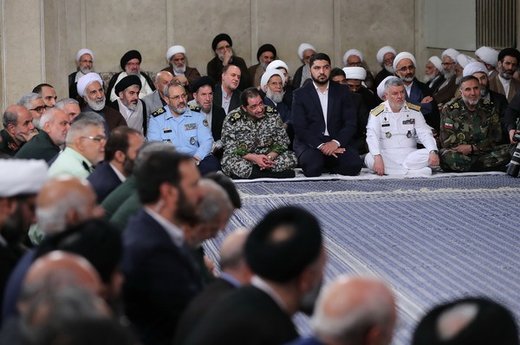 دیدار مسئولان نظام با رهبر معظم انقلاب اسلامی