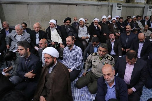 دیدار مسئولان نظام با رهبر معظم انقلاب اسلامی