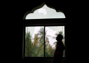 حمله بر مساجد و مراکز متعلق به مسلمانان در سریلانکا