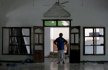 حمله بر مساجد و مراکز متعلق به مسلمانان در سریلانکا