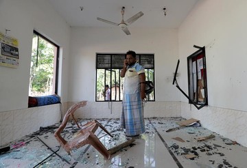 حمله بر مساجد و مراکز متعلق به مسلمانان در سریلانکا