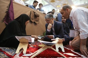 بازدید وزیر ارشاد از نمایشگاه بین‌المللی قرآن
