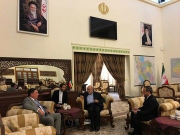 دیدار سفیر یک کشور اروپایی با سفیر ایران در عراق