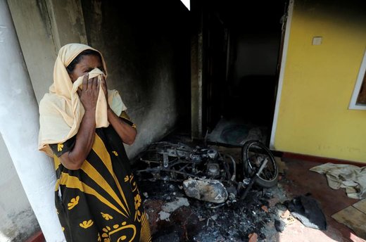 حمله بر مساجد و مراکز متعلق به مسلمانان در سریلانکا