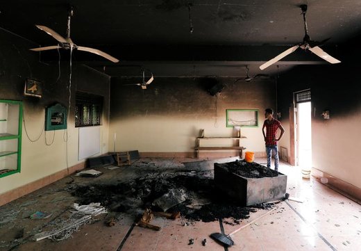 حمله بر مساجد و مراکز متعلق به مسلمانان در سریلانکا