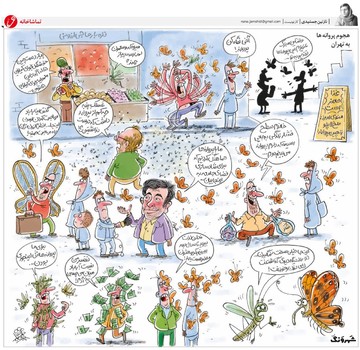 ملخ‌پلو با ته‌چین پروانه رسید!