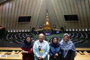 تصاویر | قربانیان اسیدپاشی در جلسه علنی مجلس