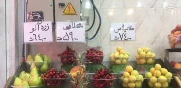 عکس | قیمت فضایی میوه‌های نوبرانه! 