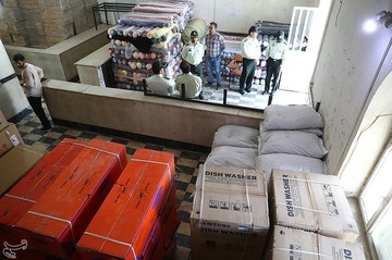 نمایشگاه کشفیات چند ده میلیاردی قاچاق کالا در پلیس آگاهی تهران بزرگ