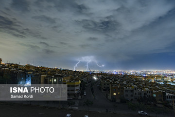 اطلاعیه هواشناسی درباره رگبار و رعد و برق در برخی استان‌ها