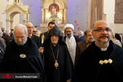 تصاویر | گرامی‌داشت امام خمینی(ره) در کلیسای سرکیس مقدس