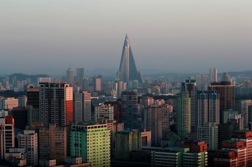 ساخت آسمان‌خراش‌ها در کره شمالی
