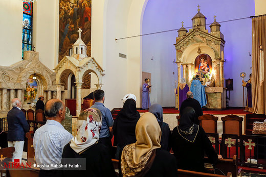 مراسم گرامیداشت امام خمینی(ره) از سوی شورای خلیفه‌گری ارامنه