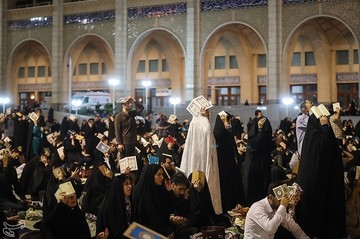 مراسم احیای شب نوزدهم ماه رمضان در مصلی تهران