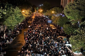 مراسم احیای شب نوزدهم ماه رمضان در حسینیه همدانی‌ها