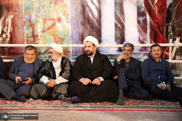 مراسم احیای شب نوزدهم ماه رمضان در حرم مطهر امام خمینی(ره)