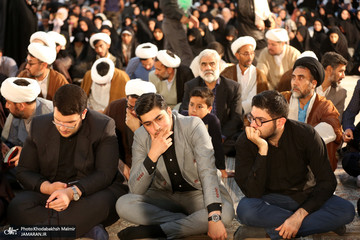 مراسم احیای شب نوزدهم ماه رمضان در حرم مطهر امام خمینی(ره)
