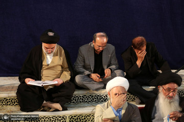 مراسم احیای شب نوزدهم ماه رمضان در حرم مطهر امام خمینی(ره)