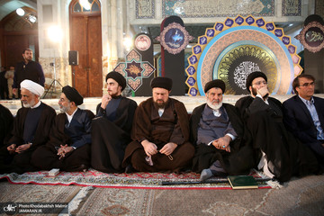 مراسم احیای شب نوزدهم ماه رمضان در حرم مطهر امام خمینی(ره)