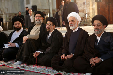 مراسم احیای شب نوزدهم ماه رمضان در حرم مطهر امام خمینی(ره)