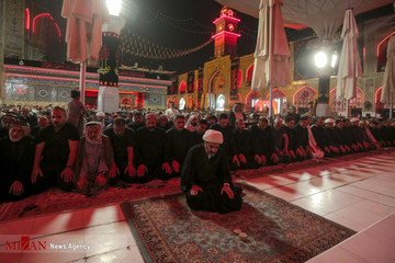 مراسم احیاء شب نوزدهم ماه رمضان در حرم علوی