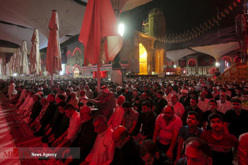 مراسم احیاء شب نوزدهم ماه رمضان در حرم علوی
