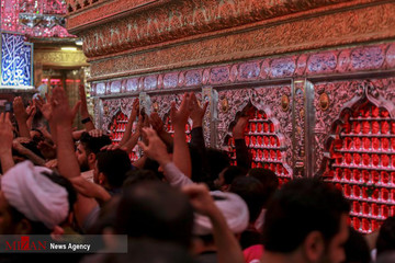 مراسم احیاء شب نوزدهم ماه رمضان در حرم علوی