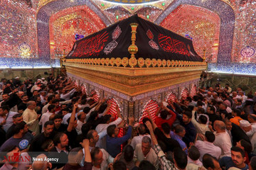 مراسم احیاء شب نوزدهم ماه رمضان در حرم علوی