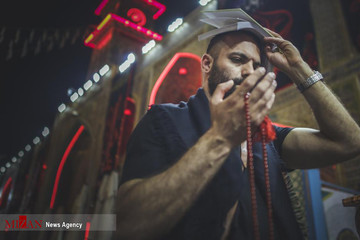 مراسم احیاء شب نوزدهم ماه رمضان در حرم علوی