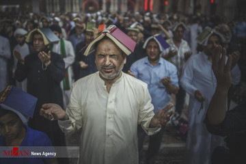 مراسم احیاء شب نوزدهم ماه رمضان در حرم علوی