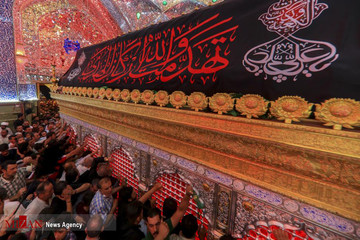 مراسم احیاء شب نوزدهم ماه رمضان در حرم علوی
