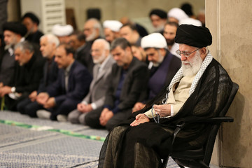 مراسم سوگواری مولای متقیان امام علی(ع) در حضور رهبر معظم انقلاب اسلامی