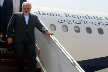 Zarif arrives in Baghdad to consult with Iraqi officials