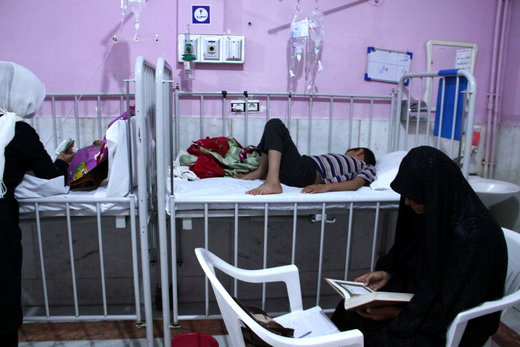مراسم احیای شب نوزدهم ماه رمضان در بیمارستان کودکان طالقانی گرگان‎