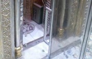عکس | محل ضربت خوردن حضرت علی(ع) در مسجد کوفه